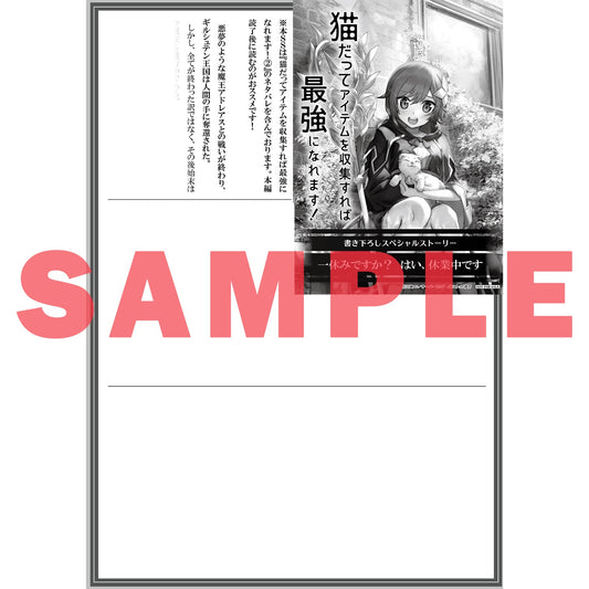 【STORE限定特典付き】オーバーラップノベルス「猫だってアイテムを収集すれば最強になれます!②」 | オーバーラップストア