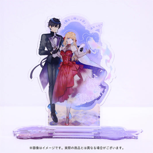 【ノベルスf5周年記念】オーバーラップノベルスf「虐げられた追放王女は、転生した伝説の魔女でした」ジオラマアクリルスタンド(限定SSペーパー付) | オーバーラップストア