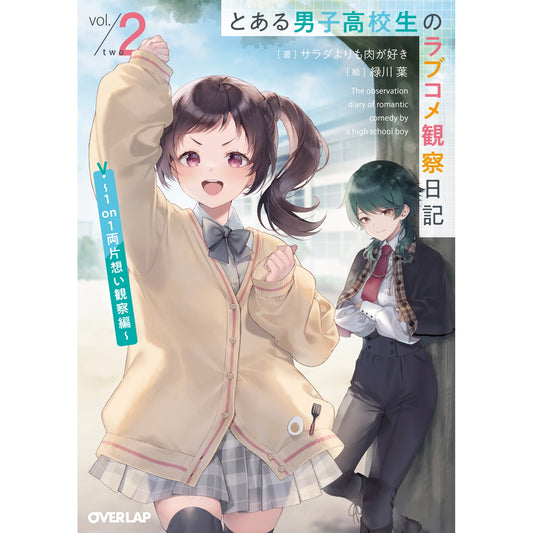 【STORE限定特典付き】オーバーラップ文庫「とある男子高校生のラブコメ観察日記 2 ~1on1両片想い観察編~」 | オーバーラップストア