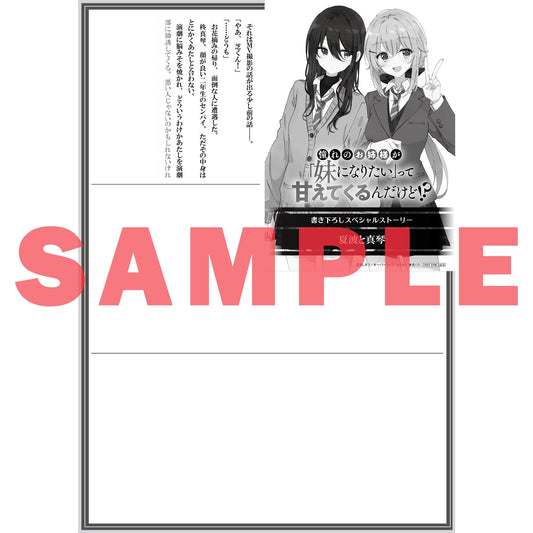 【STORE限定特典付き】オーバーラップ文庫「憧れのお姉様が「妹になりたい」って甘えてくるんだけど!?②」 | オーバーラップストア