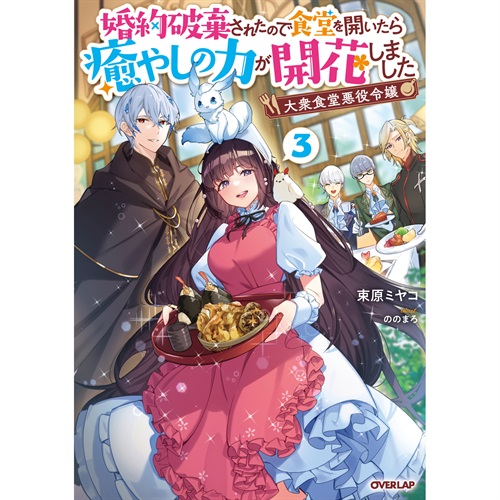 【STORE限定特典付き】オーバーラップノベルスf「大衆食堂悪役令嬢 3　～婚約破棄されたので食堂を開いたら癒やしの力が開花しました～」