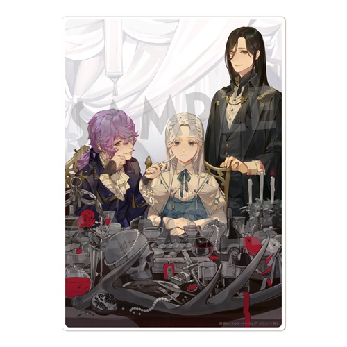 【ノベルスf　5周年記念】Ａ６アクリルイーゼルパネル(眠れる森の悪魔)