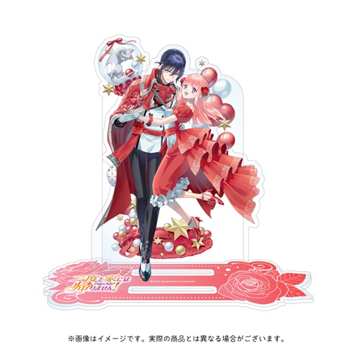 【ノベルスｆ5周年記念】オーバーラップノベルスf「二度と家には帰りません！」ジオラマアクリルスタンド（限定SSペーパー付）