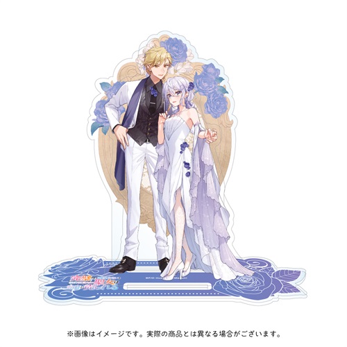【ノベルスｆ5周年記念】オーバーラップノベルスf「完璧すぎて可愛げがないと婚約破棄された聖女は隣国に売られる」ジオラマアクリルスタンド（限定SSペーパー付）