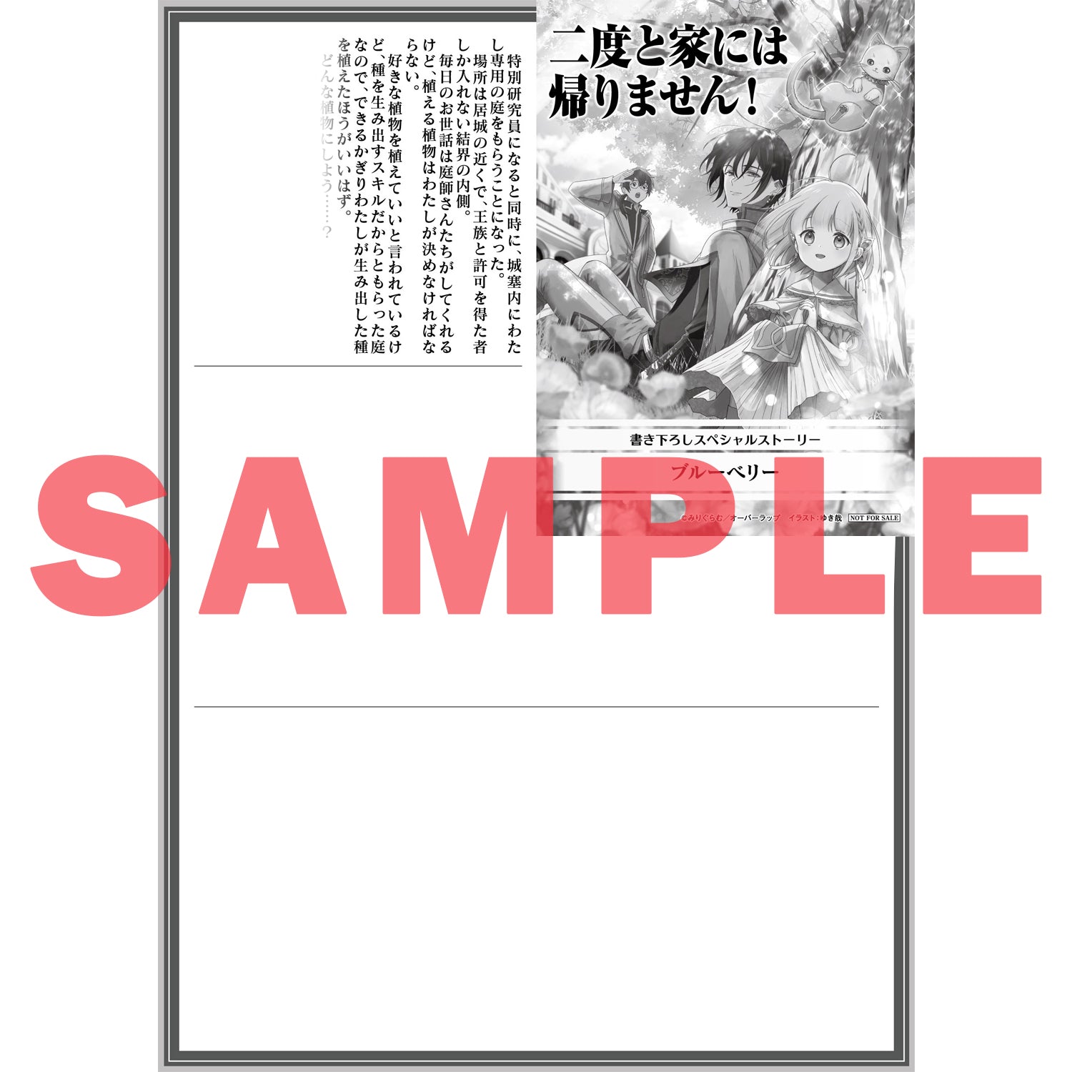 【特典付き】オーバーラップノベルスf「二度と家には帰りません！」