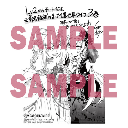【STORE限定特典付き】ガルドコミックス「Lv2からチートだった元勇者候補のまったり異世界ライフ３」 | オーバーラップストア
