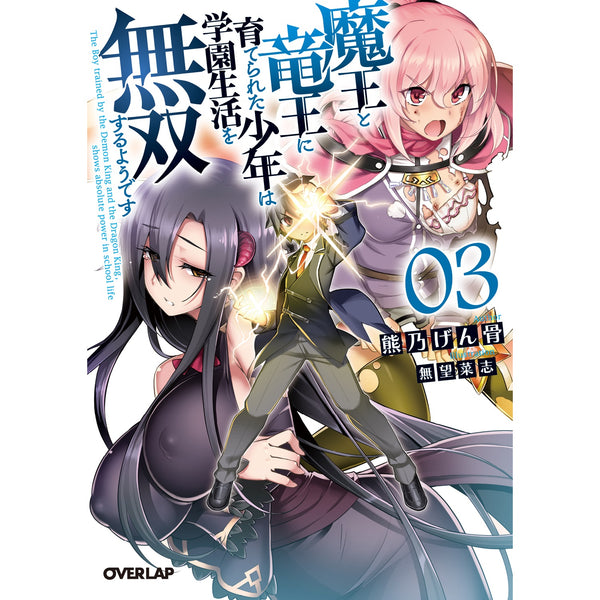 【STORE限定特典付き】オーバーラップ文庫「魔王と竜王に育てられた少年は学園生活を無双するようです 3」