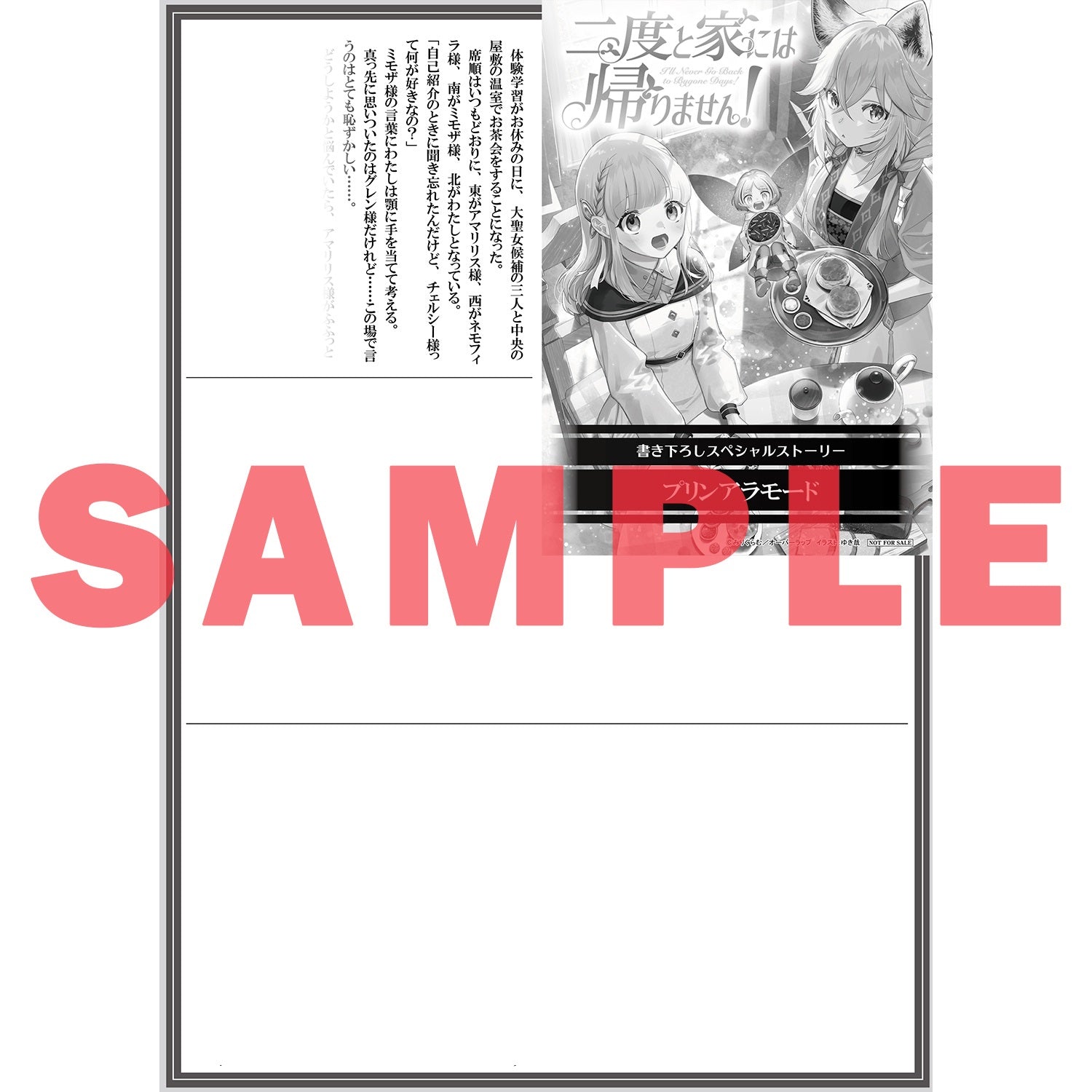 【STORE限定特典付き】オーバーラップノベルスf「二度と家には帰りません！⑤」 | オーバーラップストア
