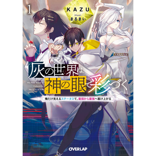 【STORE限定特典付き】オーバーラップ文庫「灰の世界は神の眼で彩づく 1　～俺だけ見えるステータスで、最弱から最強へ駆け上がる～」 | オーバーラップストア