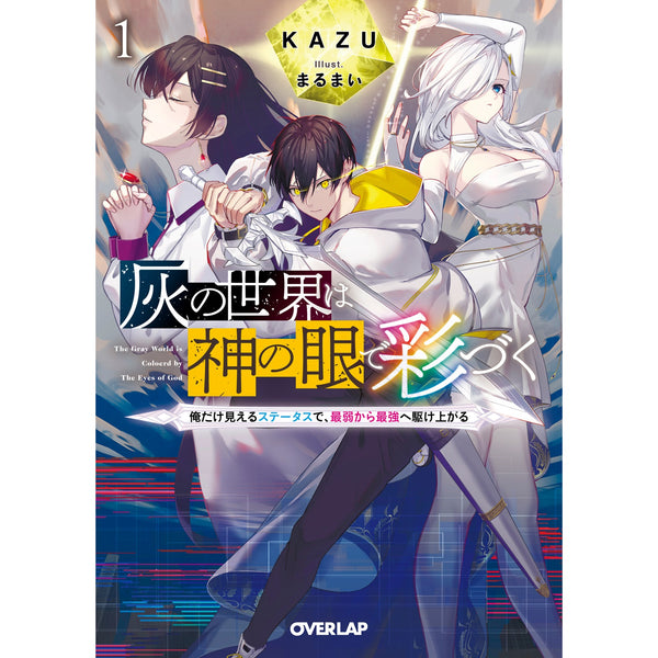 【STORE限定特典付き】オーバーラップ文庫「灰の世界は神の眼で彩づく 1　～俺だけ見えるステータスで、最弱から最強へ駆け上がる～」
