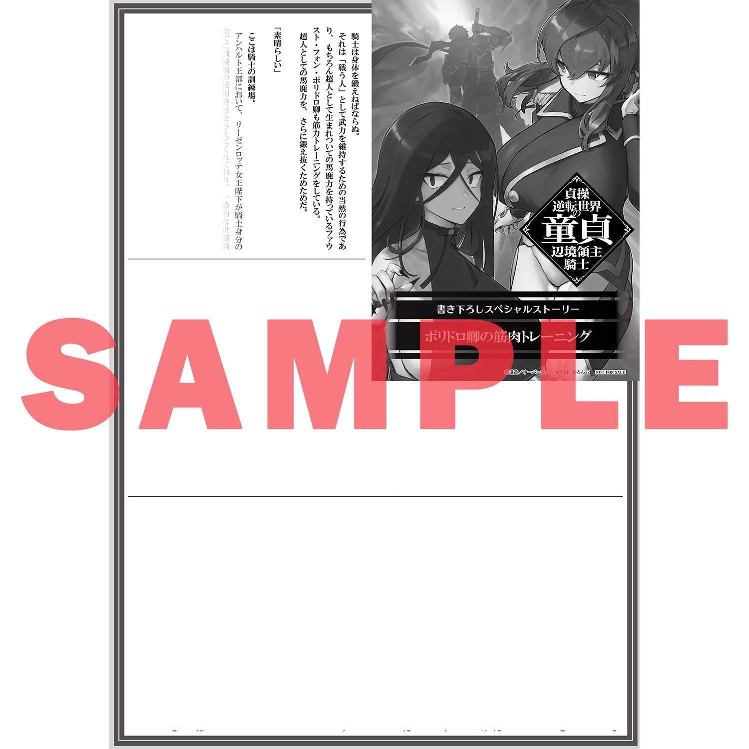 【STORE限定特典付き】オーバーラップ文庫「貞操逆転世界の童貞辺境領主騎士 3」 | オーバーラップストア