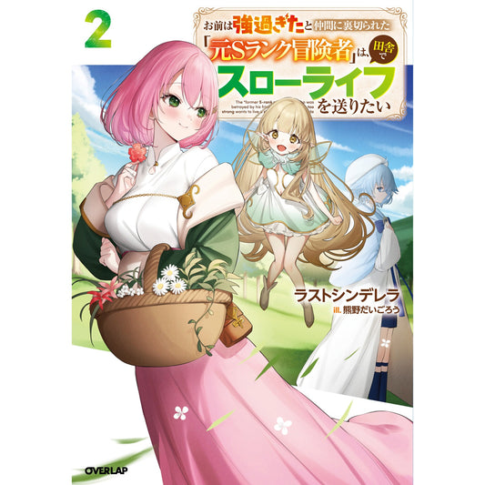 【STORE限定特典付き】オーバーラップノベルス「お前は強過ぎたと仲間に裏切られた「元Sランク冒険者」は、田舎でスローライフを送りたい 2」 | オーバーラップストア