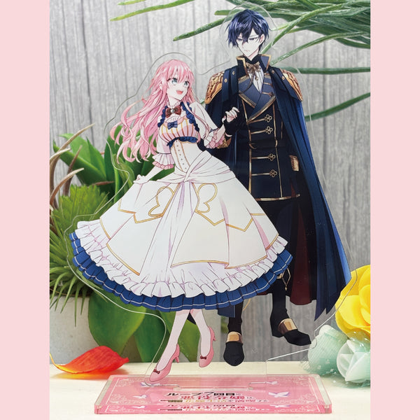 【STORE限定】ガルドコミックス「ループ7回目の悪役令嬢は、元敵国で自由気ままな花嫁生活を満喫する」アクリルスタンド（手繋ぎver.）