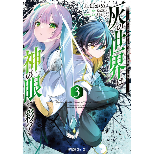 【STORE限定特典付き】ガルドコミックス「灰の世界は神の眼で彩づく 3 ～俺だけ見えるステータスで、最弱から最強へ駆け上がる～」